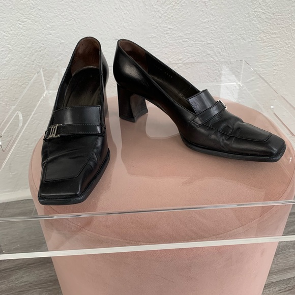 Sergio Rossi vintages square toe pumps - Picture 1 of 6